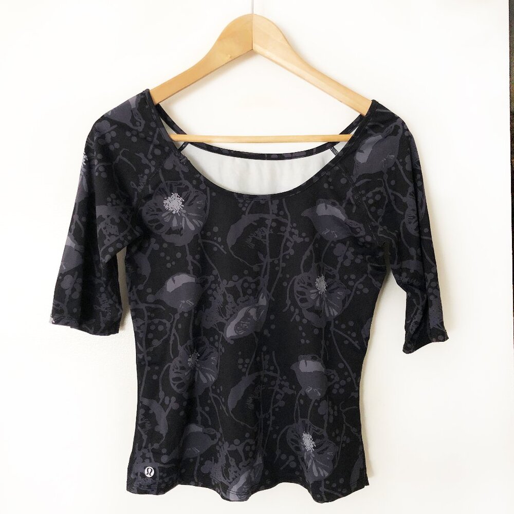 LULULEMON ATHLETICA SCOOP NECK TOP 6